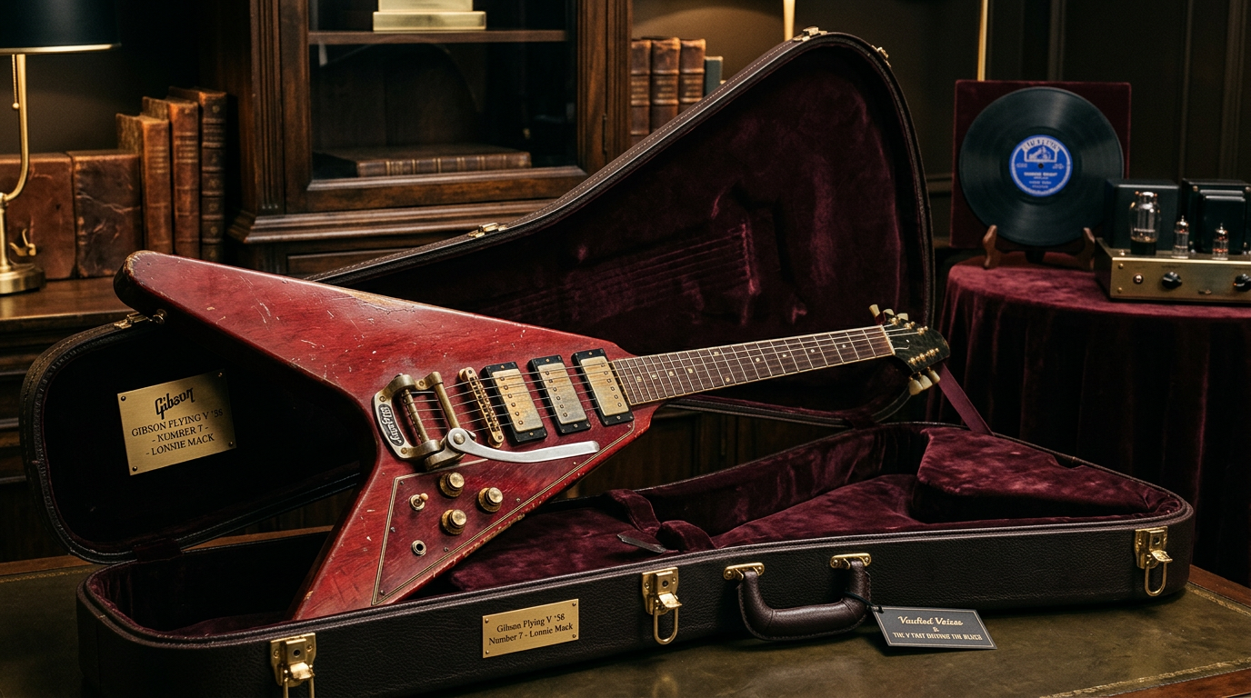 The V That Defined the Blues: Lonnie Mack’s Number 7 and the Soul of a Machine