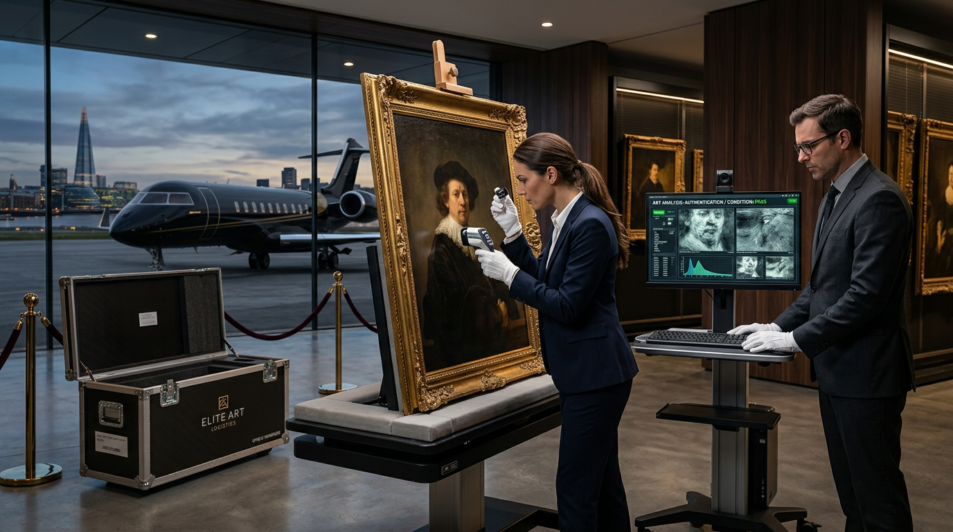 Why Elite Art Collectors Are Replacing Shipping Crates With Flying Forensic Scientists