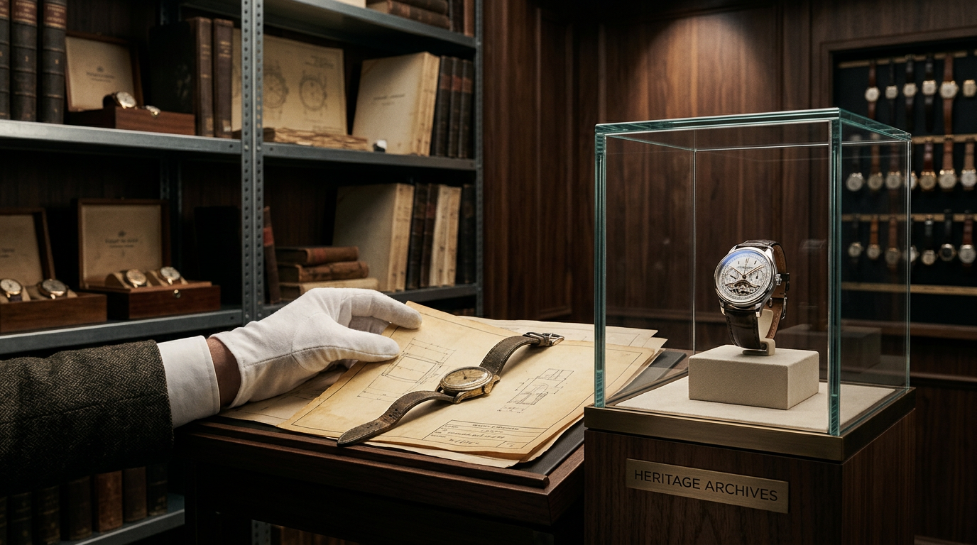 Why Luxury Watchmakers Are Turning Dust-Covered Archives Into Their Newest Profit Engine
