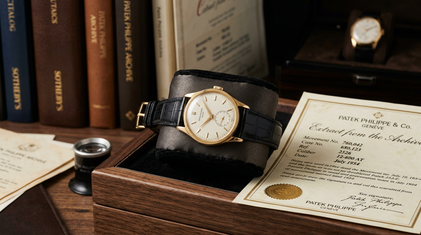 The Lineage of Value: Tracing the Provenance of a 1954 Patek Philippe Ref. 2526