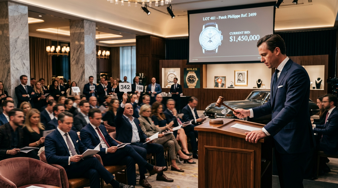 The Gavel’s Echo: A 24-Hour Sprint Through Auction Week